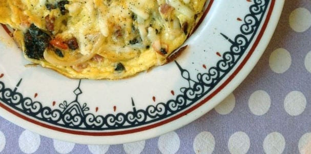 The ‘Luxury Clonakilty’ omelette